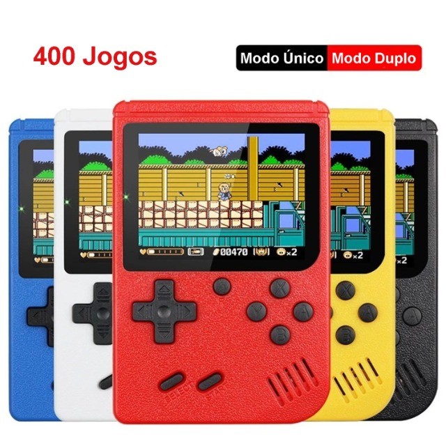 Mini Game Portátil 400 Jogos Knup GM001 - MG Variedades