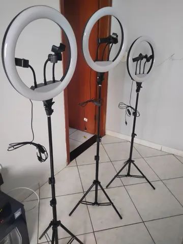 Ring Light 14 polegadas 35 centímetros e tripe 