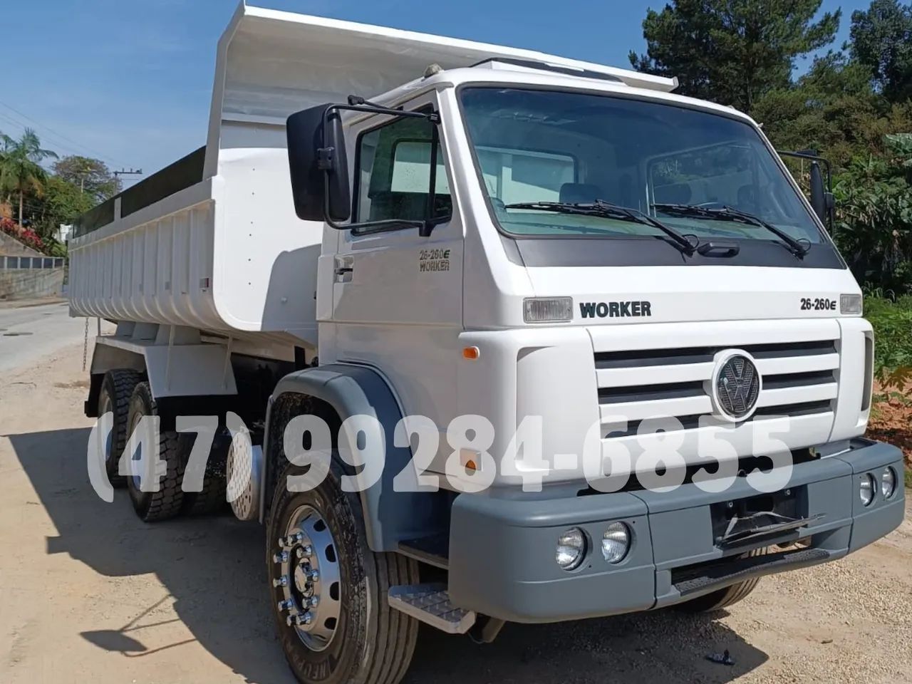 Caminhão caçamba VW 26-260 6x4  - Foto 2