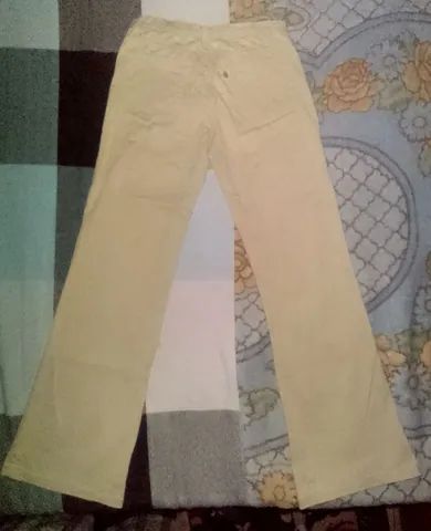2 PEÇAS JEANS FEM. N°42. CALÇA E SHORT. USADO LER DESCRIÇÃO - Foto 6