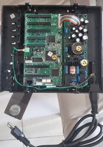 Central telefônica pabx intelbras impacta 16 base e fonte