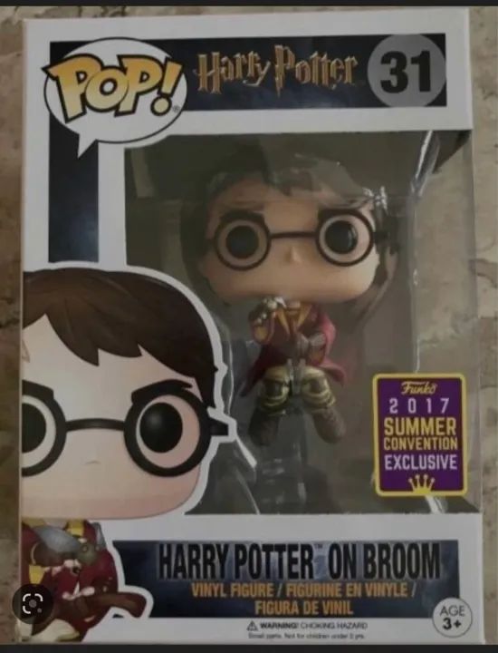 Funko pop Harry Potter 31 On Broom RARISSIMO