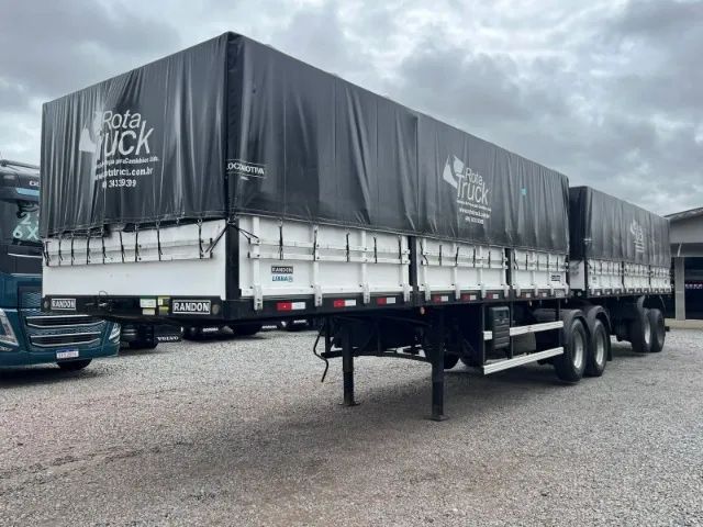 Carreta Bitrem 7 eixos Graneleiro Randon ano 2021 - Foto 3