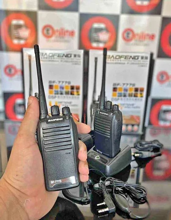 Kit 2 Walkie Talkies Baofeng BF-777S - Novo