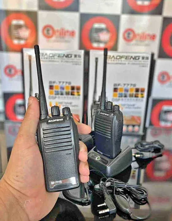 Kit 2 Walkie Talkies Baofeng BF-777S - Novo