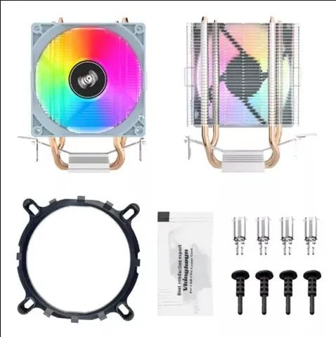 Air Cooler Cpu Aigo 200 RGB Pc gamer - Foto 2