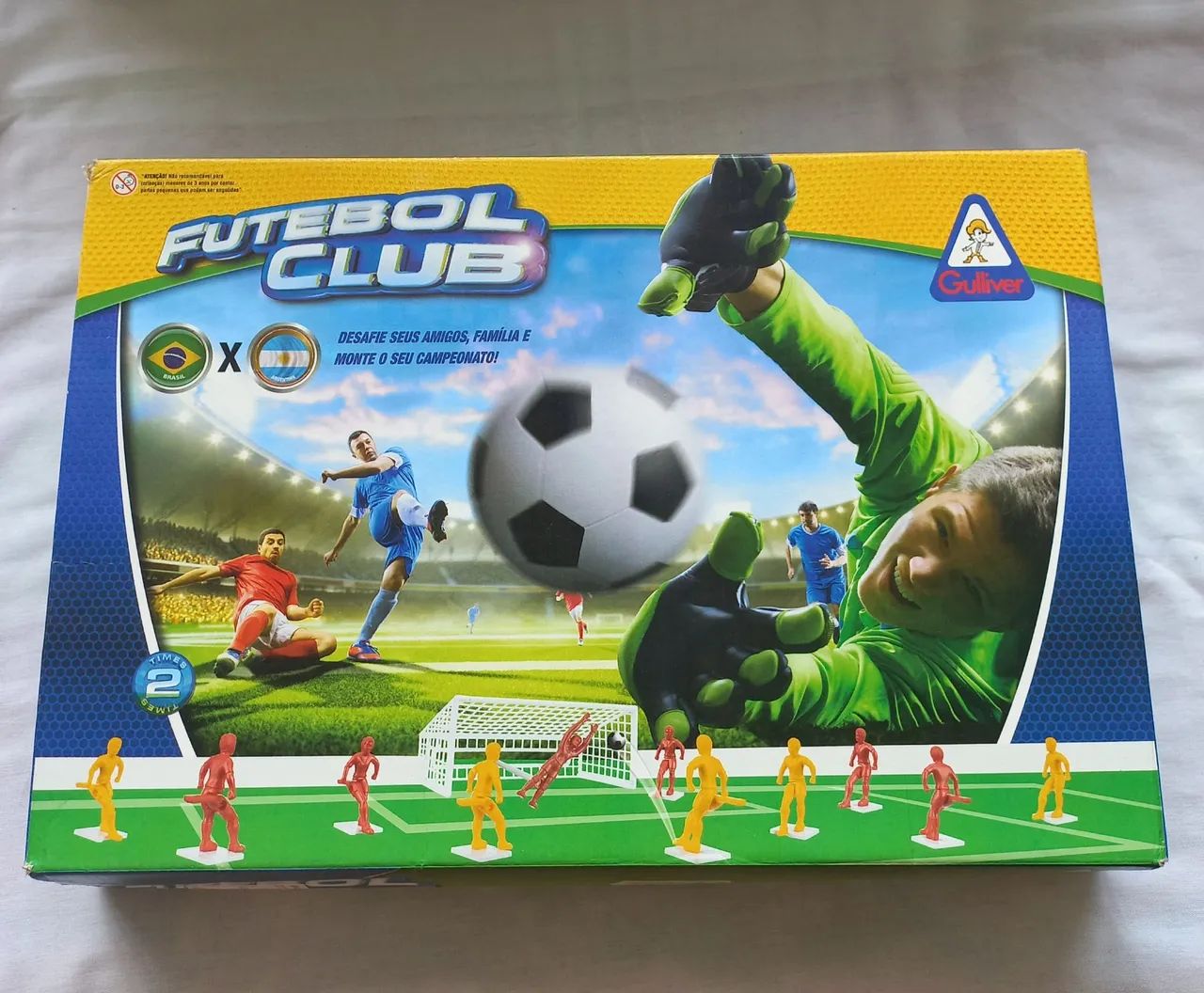 Jogo Futebol Clube - Gulliver - Brasil e Argentina - Completo