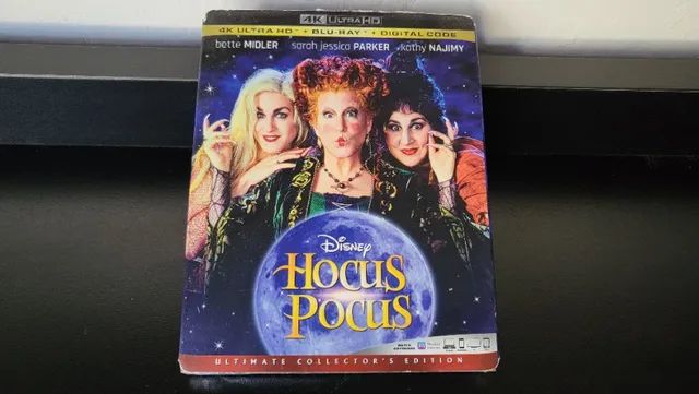Blu-Ray 4K + Blu-Ray + Digital: Abracadabra Hocus-Pocus com Luva (Edicao de Colecionador)