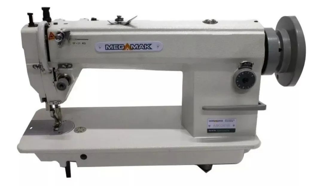 Máquina de costura Reta transporte triplo lançadeira _ ÷ NO CARTÃO - Foto 4