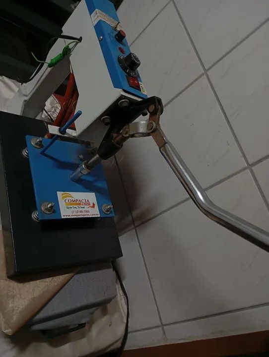 Máquina de estampa da compacta print - Foto 5