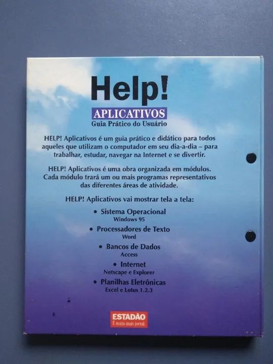Livro - Help! Aplicativos Guia Prático -estadão (windows 95) - Foto 2