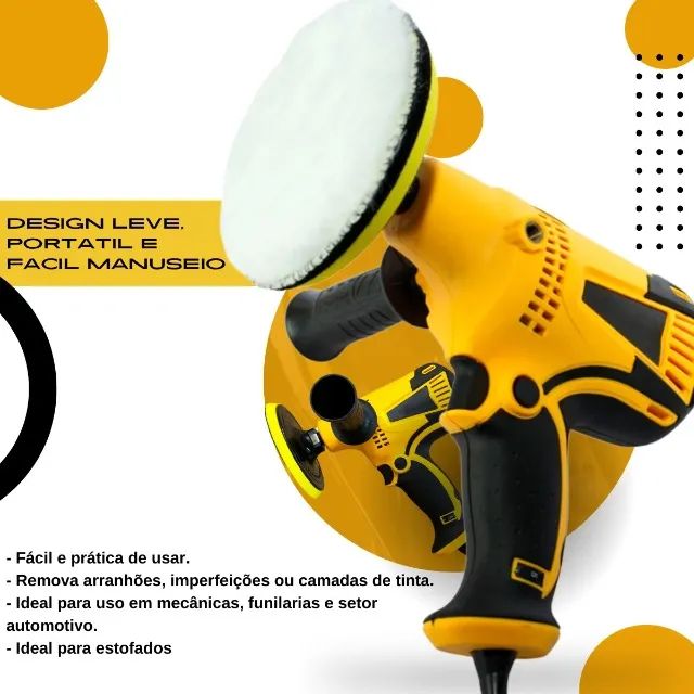 POLIDOR E POLITRIZ 750W 110V OU 220V - Foto 5