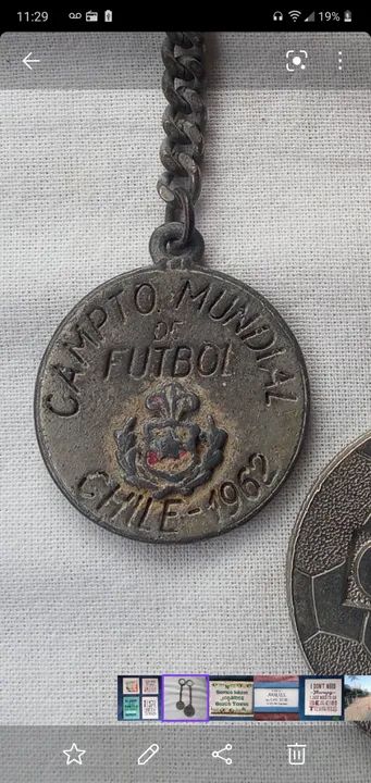 Chaveiro copa futebol Argentina Brasil chile - Foto 5