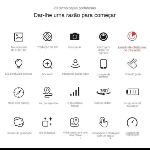 Drone E88 2 câmera  - Foto 6