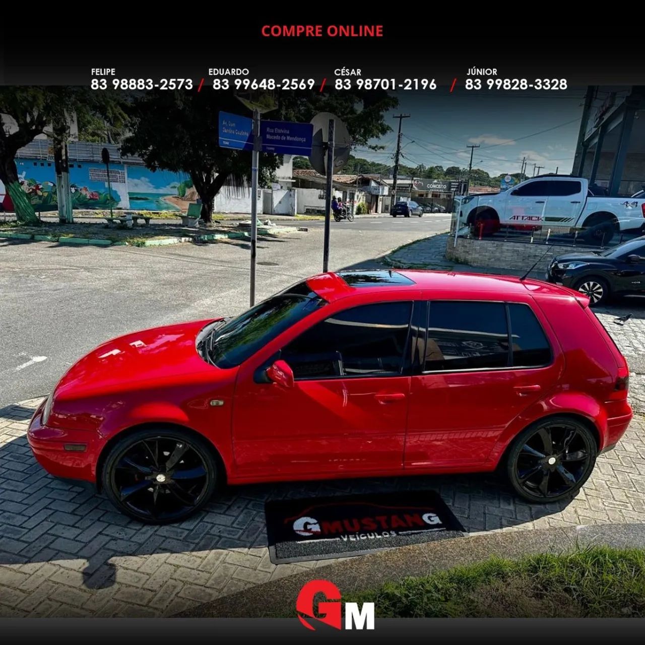 GOLF GTI 180cv TURBO COM TETO SOLAR - Foto 5