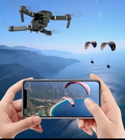 Drone E88 2 câmera  - Foto 3