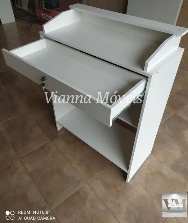 2 Vitrines em L + Balcão Caixa - NOVO - Foto 3