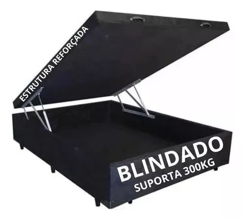 Cama box baú casal 138x188 - Foto 3