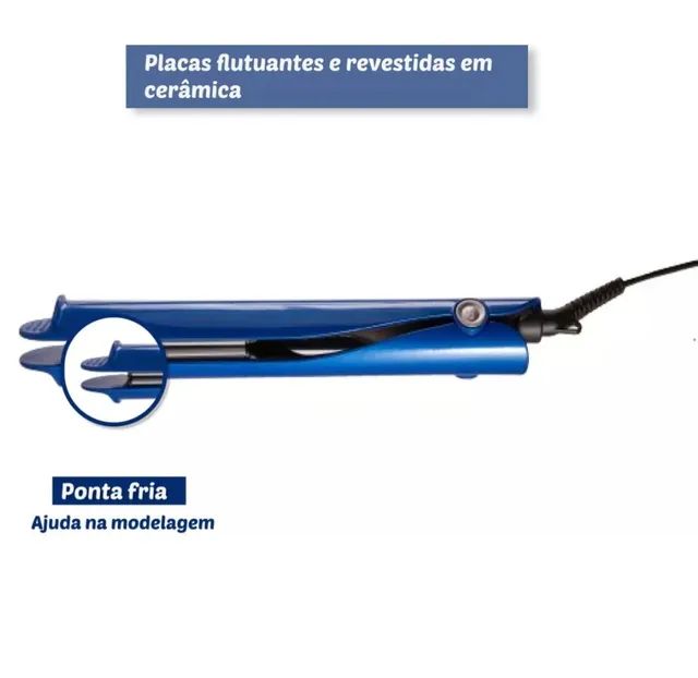 Chapinha nova alisa e faz cachos