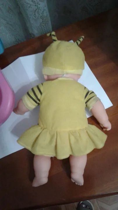 Bebê com cadeirinha usada leia - Foto 3