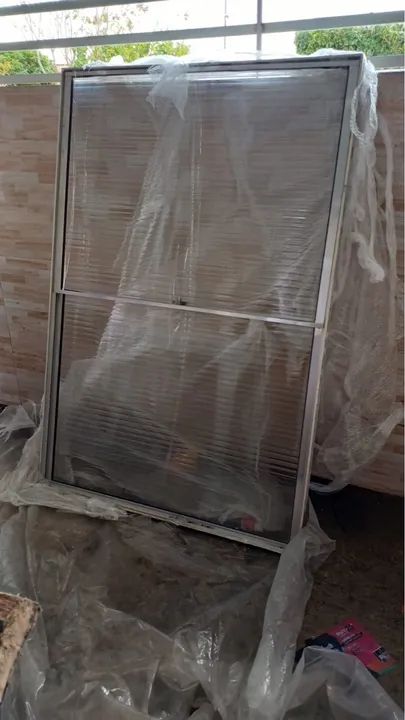 Janela de Alumínio 2 Folhas L 1,5m x A 1M - Foto 4