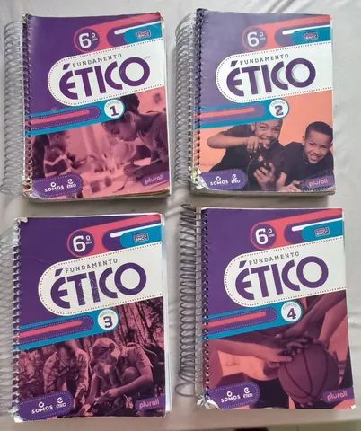 Kit Completo livros ético 6 Ano
