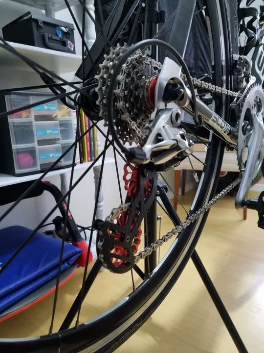 Scott Pro toda em carbono T: 54 Peso: 6,8kg - Foto 4