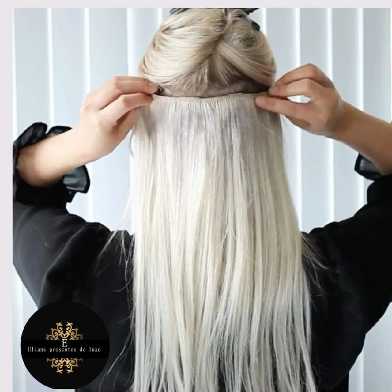 Telas de cabelo loiro caríssimo bio humano. - Foto 2