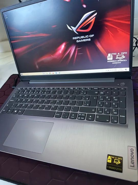 Notebook Lenovo i5 11th impecável p/ exigentes!!! - Foto 4