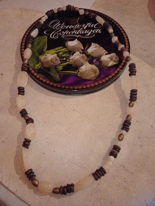 Antigo colar feminino - Foto 3