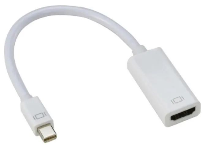 Cabo Adaptador Thunderbolt P/ Hdmi - Macbook Mini Displayport Hdmi - MINI DP X HDMI 