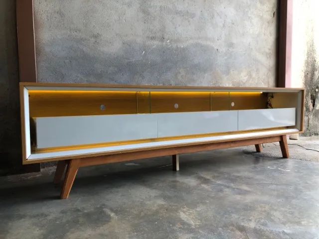 Rack para TV com LEd Largura 2.12cm - Foto 3