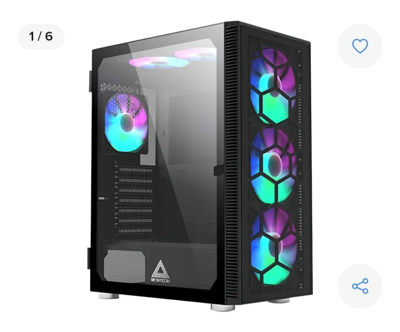 PC Gamer AM4 B550 AORUS ELITE RYZEN 7 5700X 32GB PLACA DE VIDEO 3060 TI