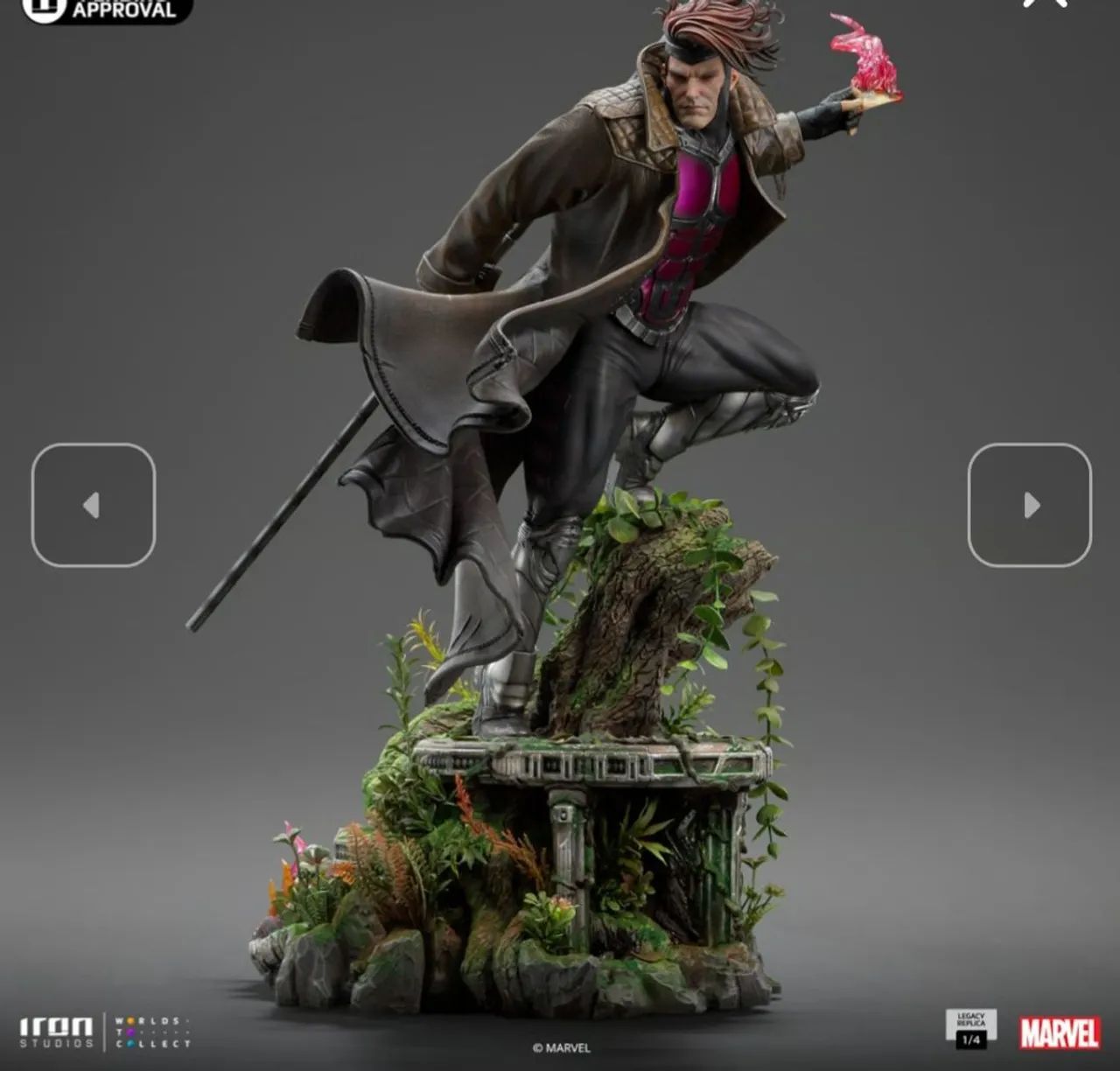Gambit Legacy Iron Studios - Foto 2