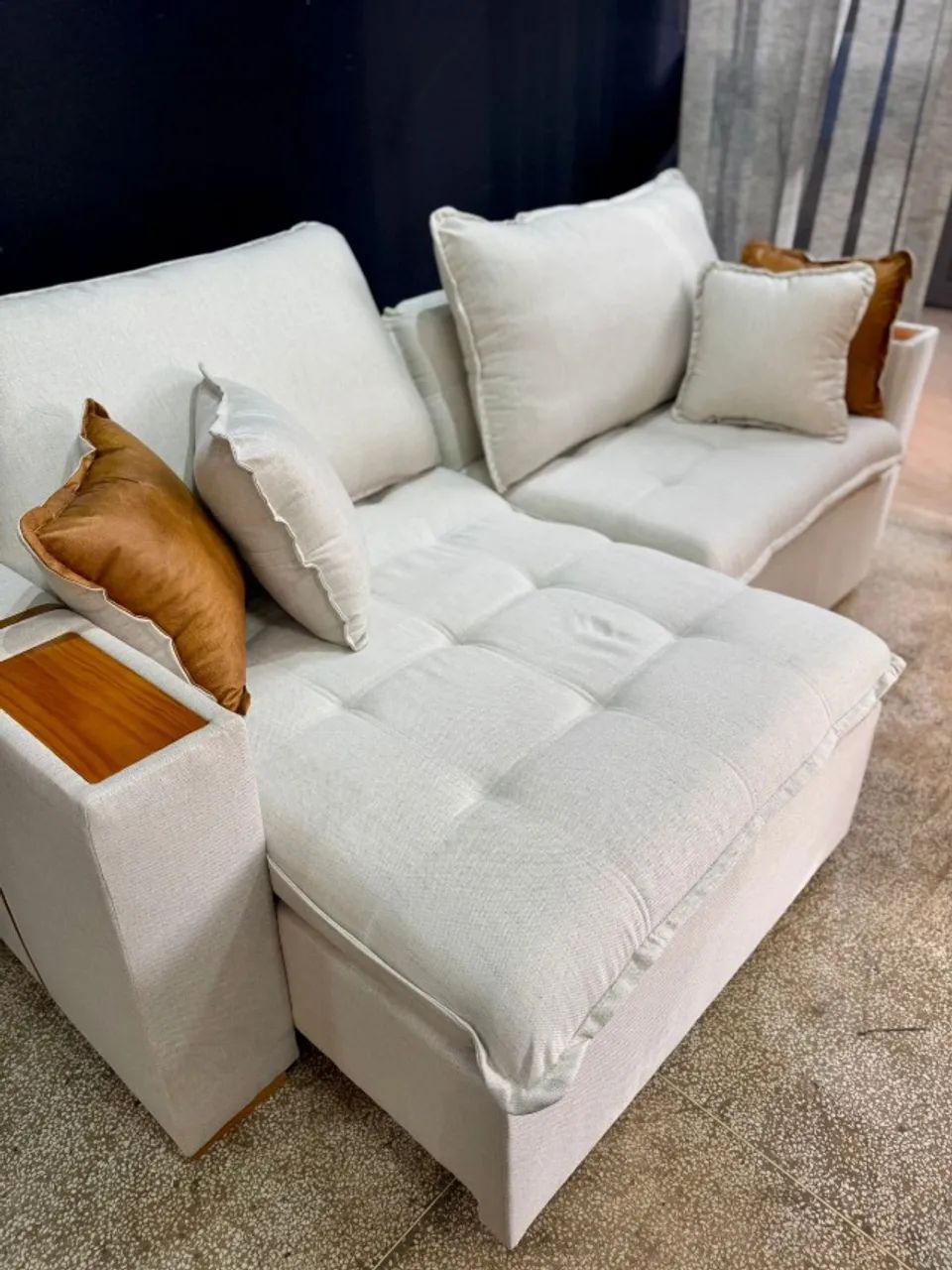 ? SOFÁ CAMA BELIZE 238CM -  CONFORT LAR  ?  - Foto 3