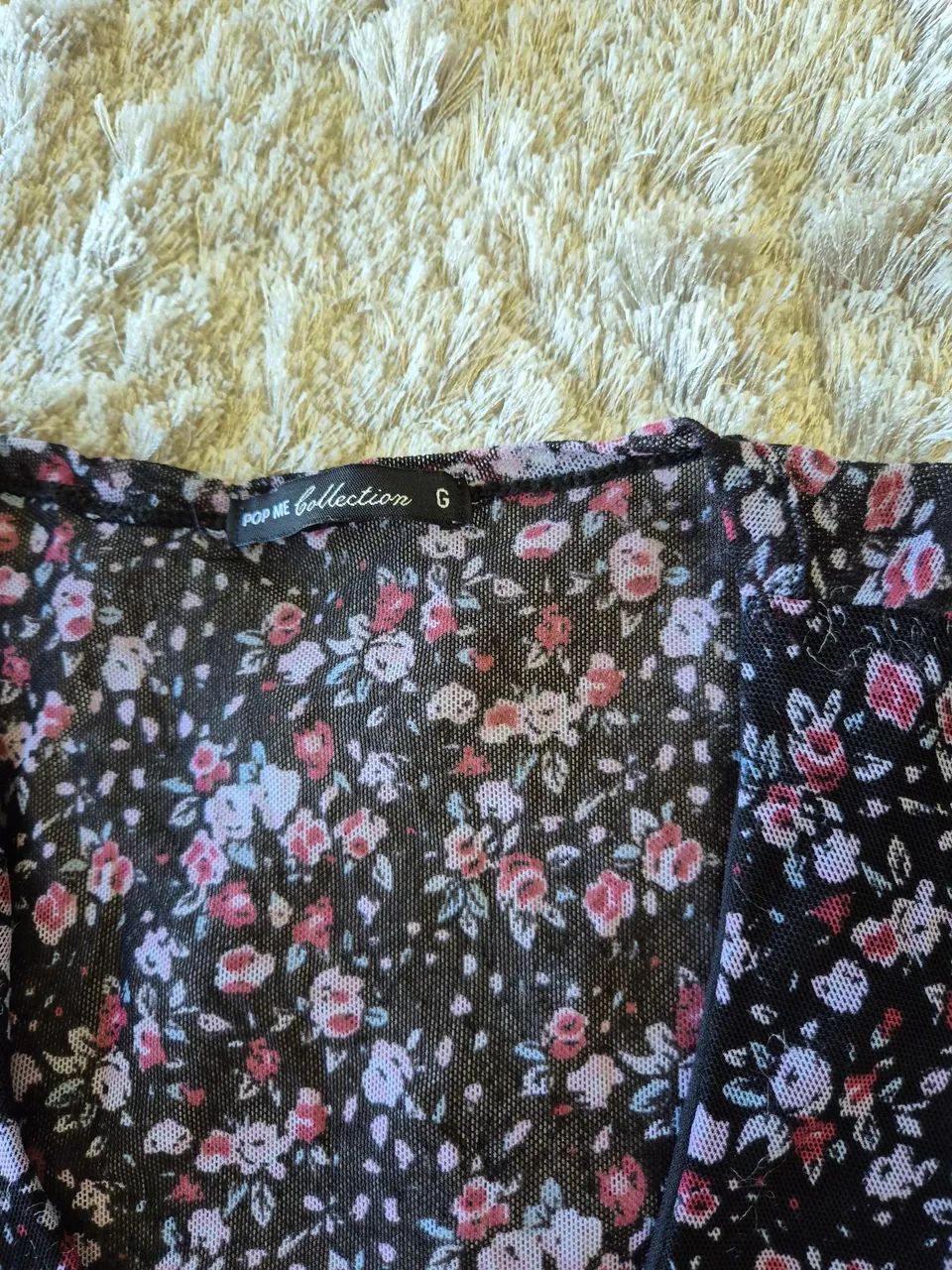 Blusinha Cropped em Tule - Foto 2
