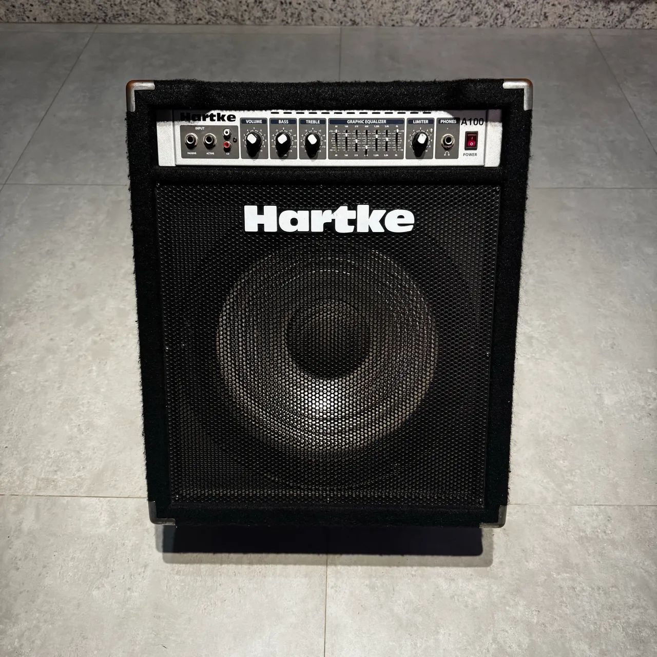 Hartke A100 cubo baixo retorno 100w -20dB Equalizador da de fone e