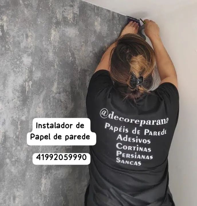Instaladora de papel de parede