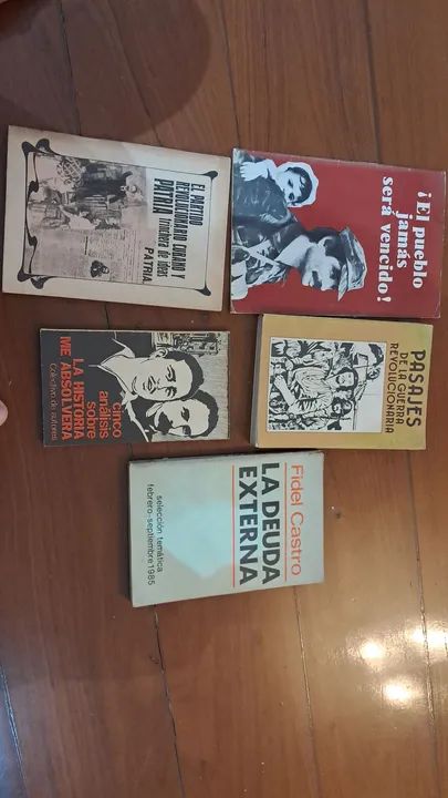Livros de História e Revolução em espanhol 