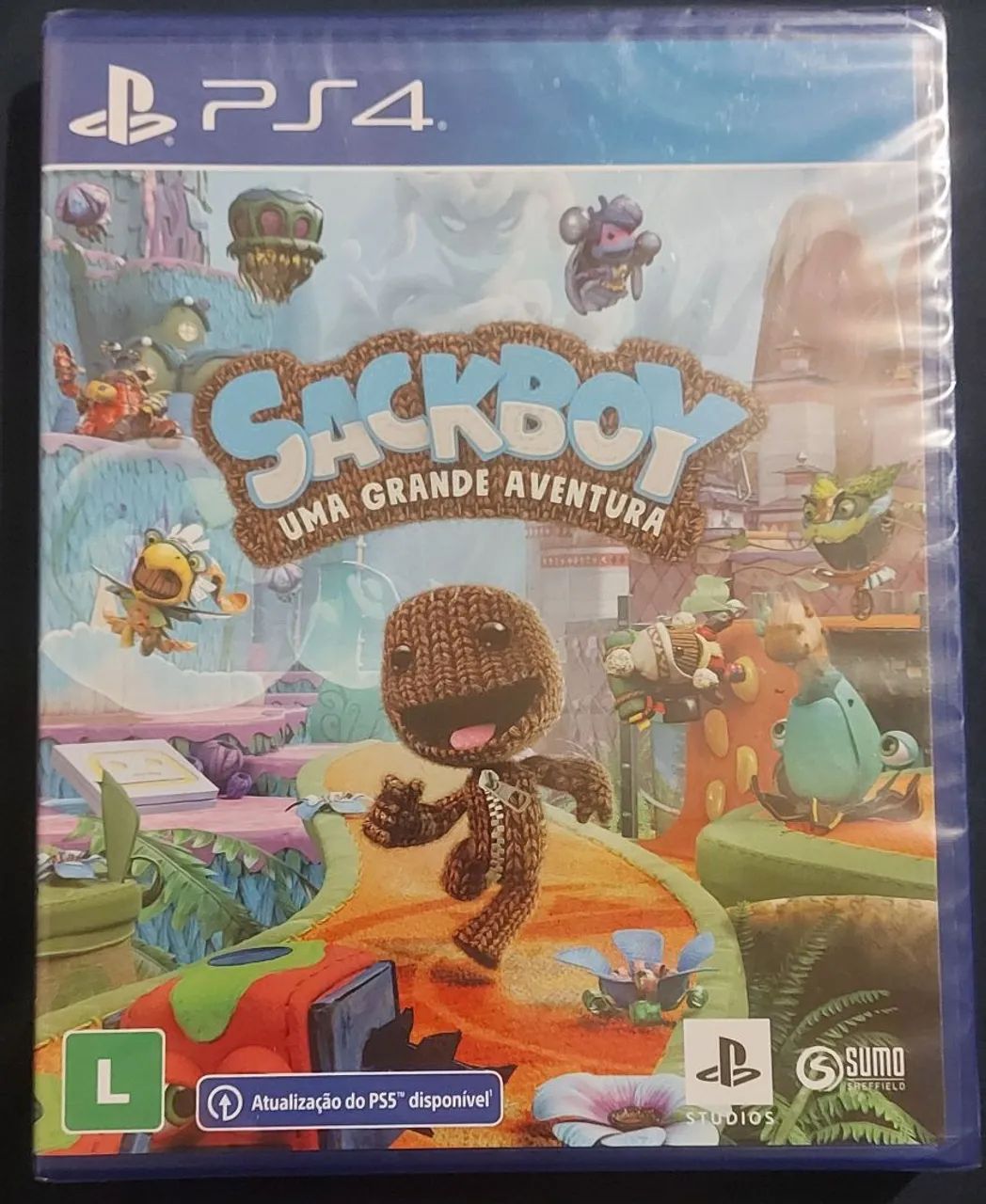 sackboy ps4 midia física novo lacrado 