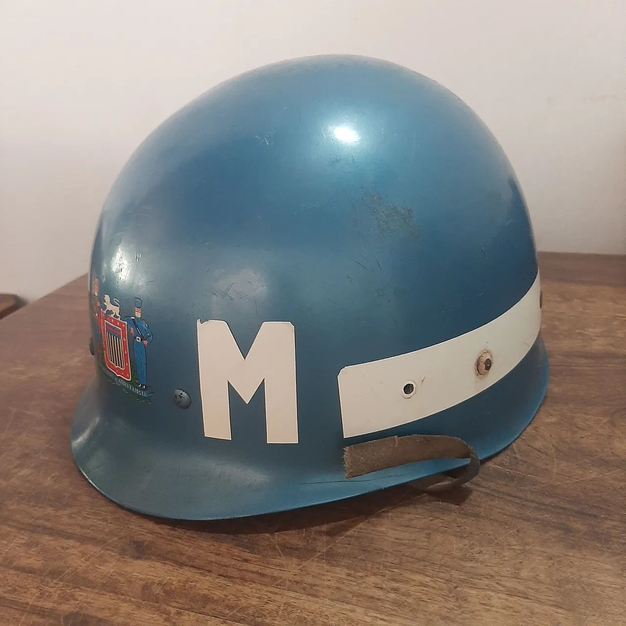 Capacete PM anos 70 - Foto 3