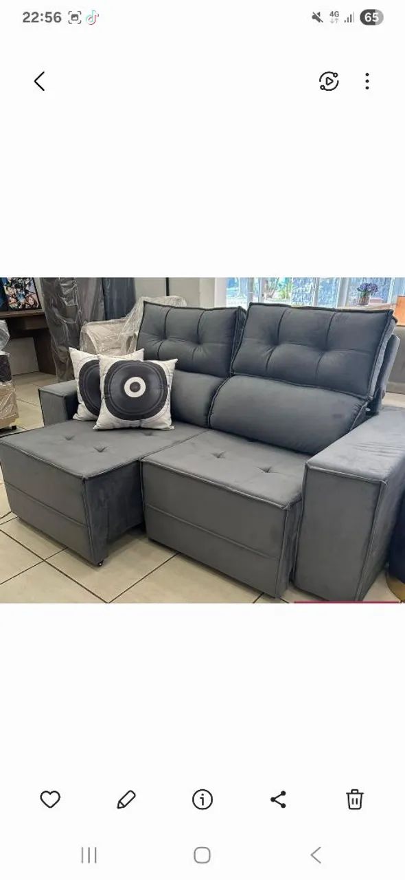 Sofa Retrátil e Reclinável venham conferir nossos modelos!! - Foto 4