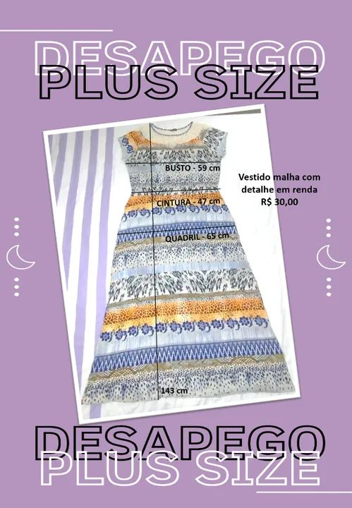 Brechó - roupas femininas Plus Size
