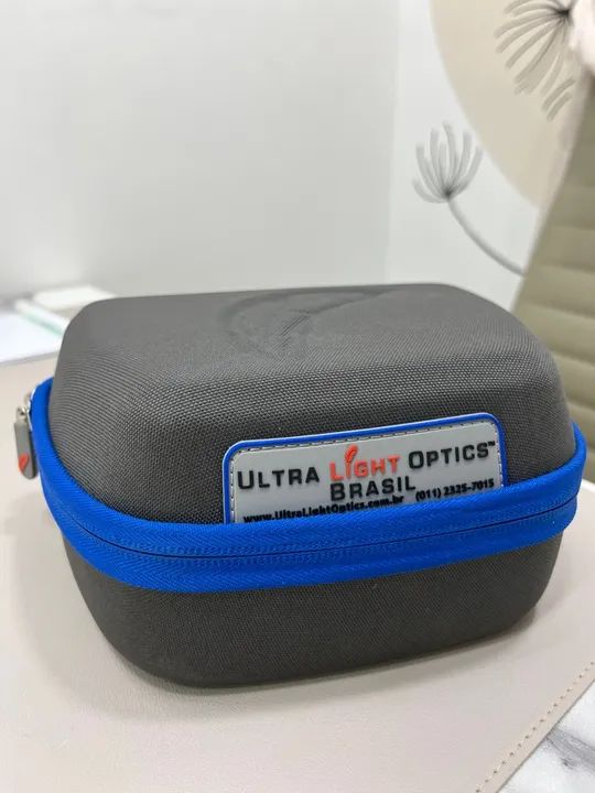 Lupa e fotóforo ultralight seminovo - Foto 6