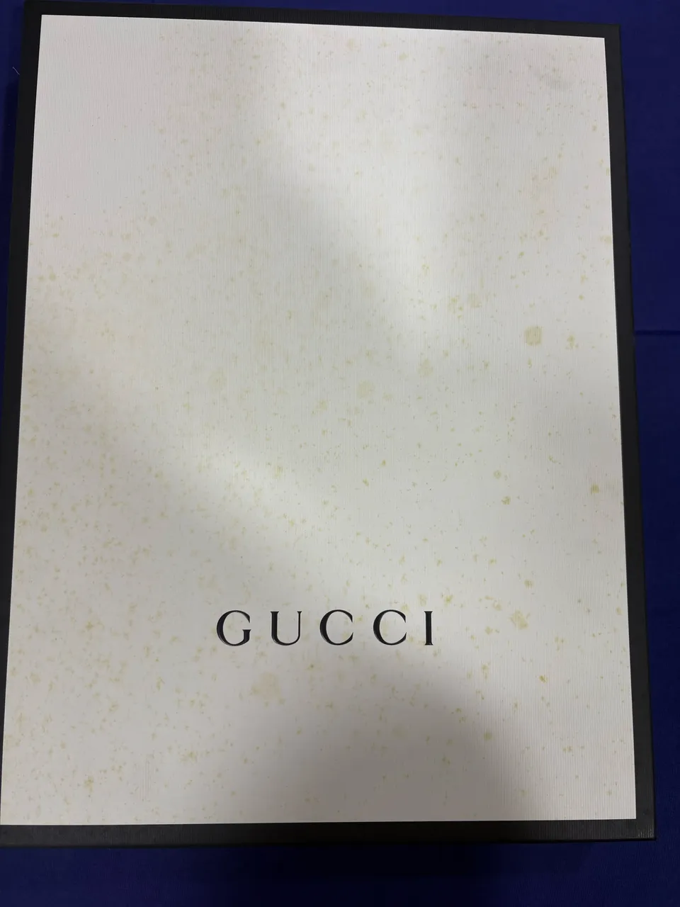 Caixa Gucci verde estilo envelope 36,5x28cm - Bolsas, malas e