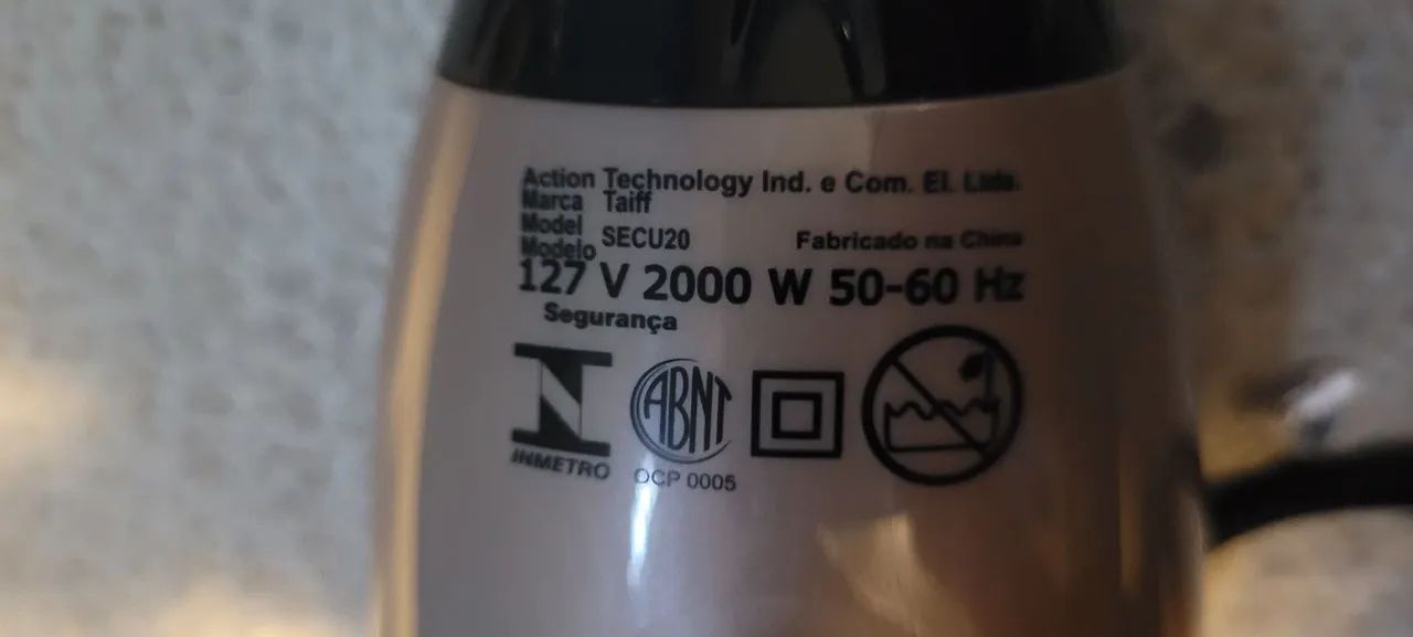 Secador de cabelo Taiff Style 2000w - Foto 2