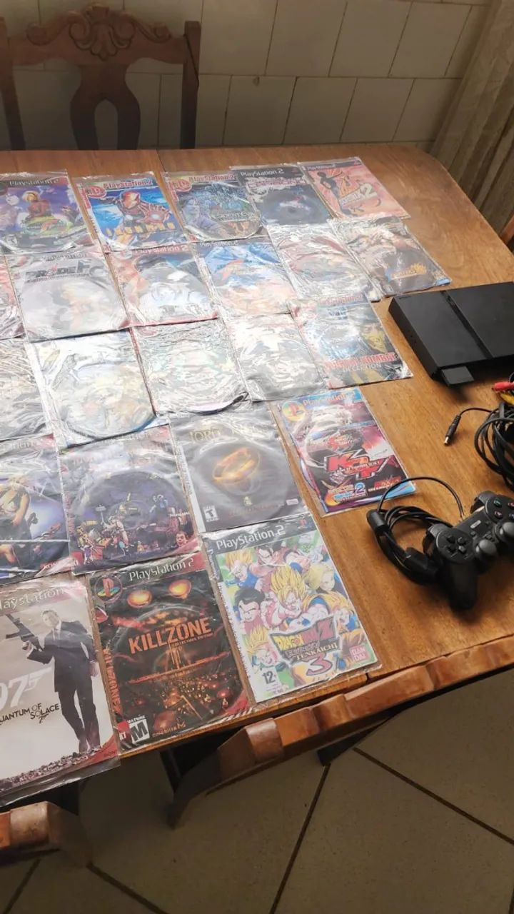 PS2 com 25 Jogos - Foto 2
