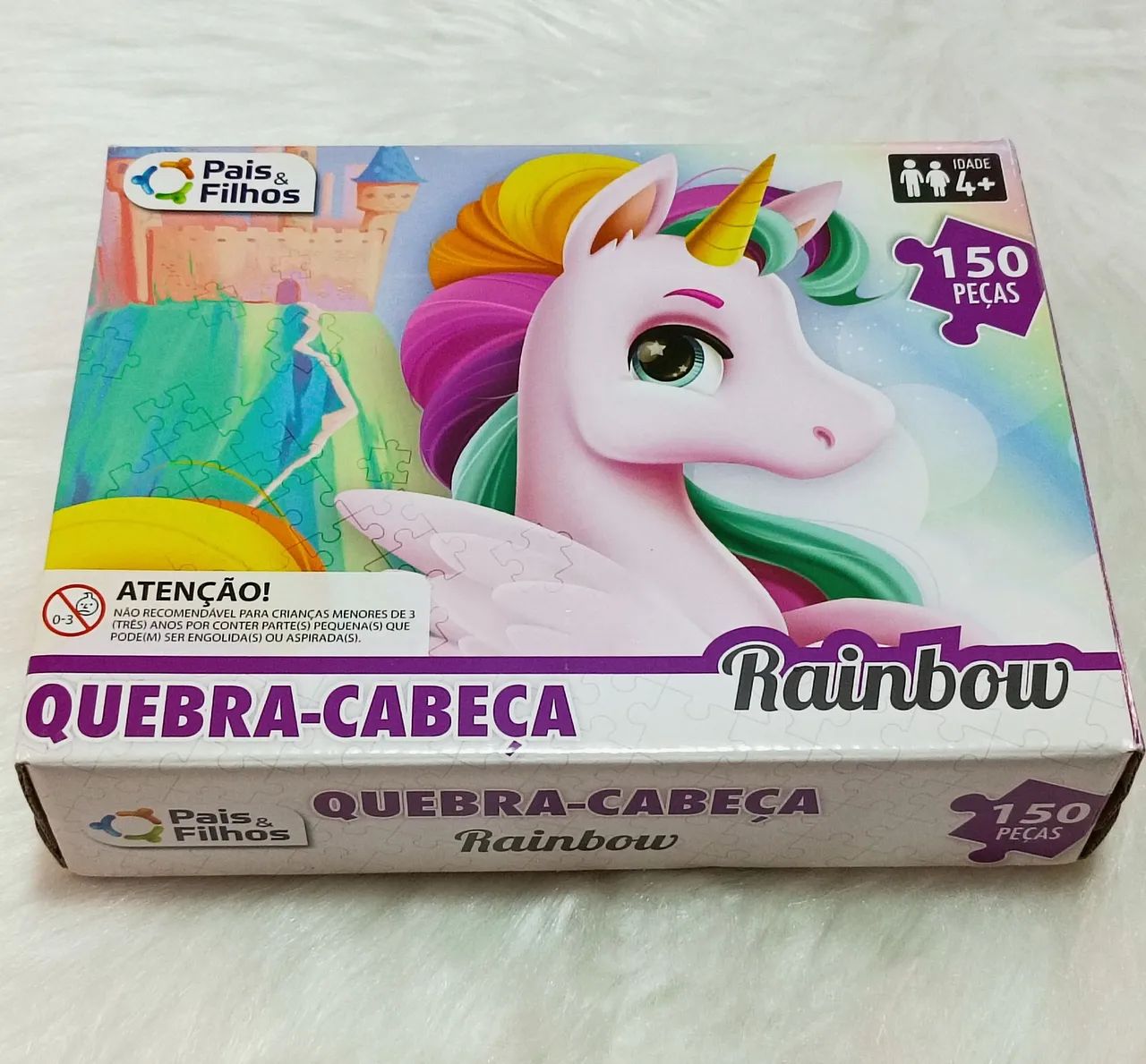 Quebra Cabeça Unicórnio 150 Peças 