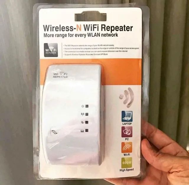 Leve seu sinal mais longe Amplificador Wireless Wif Repetidor de Sinal Wi fi - Foto 2
