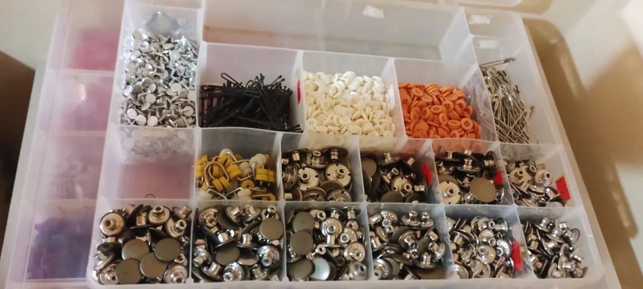  Botões Coloridos e Variados  - Foto 3